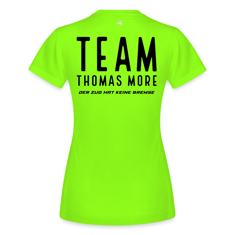 Team Thomas More - JAKO Frauen T-Shirt Run 2.0 - Neongrün