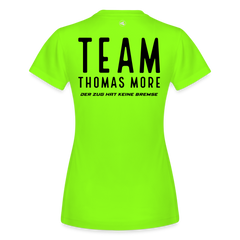 Team Thomas More - JAKO Frauen T-Shirt Run 2.0 - Neongrün