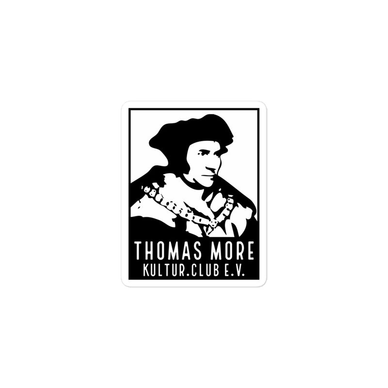 Thomas More Kultur.Club - Blasenfreie Aufkleber - LV