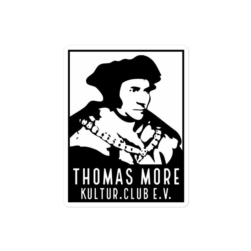 Thomas More Kultur.Club - Blasenfreie Aufkleber - LV
