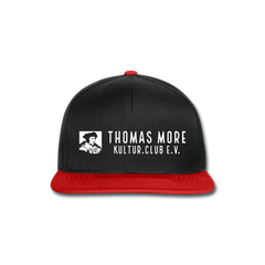 Thomas More Kultur.Club - Snapback Cap - Schwarz/Rot