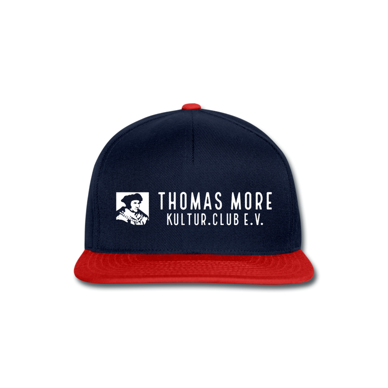 Thomas More Kultur.Club - Snapback Cap - Navy/Rot