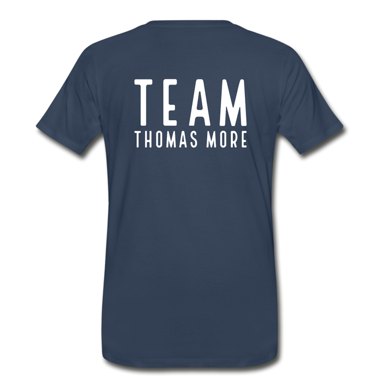 Team Thomas More - Männer Premium Bio T-Shirt - Navy