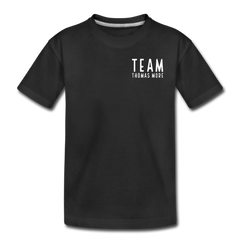 Team Thomas More - Kinder Premium Bio T-Shirt - Schwarz