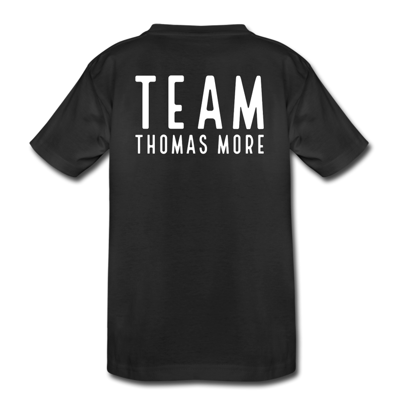 Team Thomas More - Kinder Premium Bio T-Shirt - Schwarz