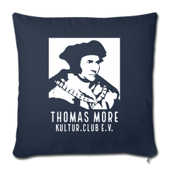 Thomas More Kultur.Club - Sofakissen mit Füllung 44 x 44 cm - Navy