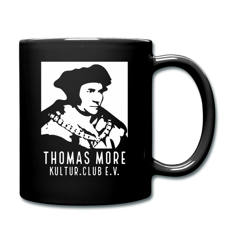 Thomas More Kultur.Club - Tasse - Schwarz